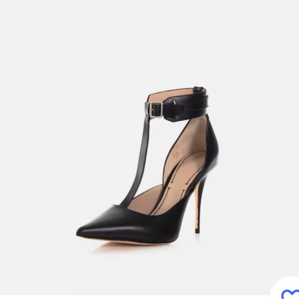 Elizabeth and James, E-Saucy Black Leather, 9.5